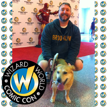 Lily and Spanky Crash Wizard World Comic-Con Minneapolis